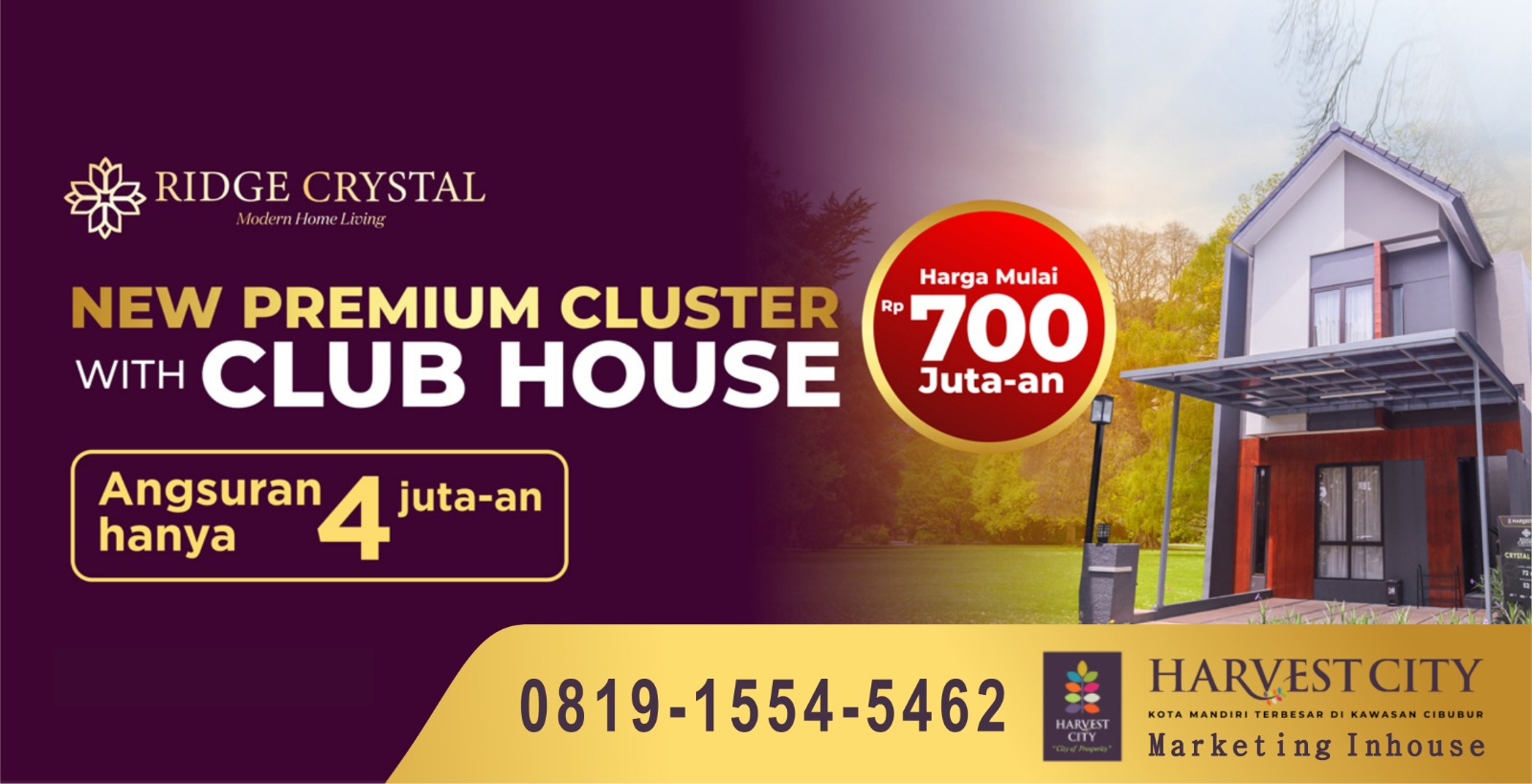 Promo Perumahan Harvest City