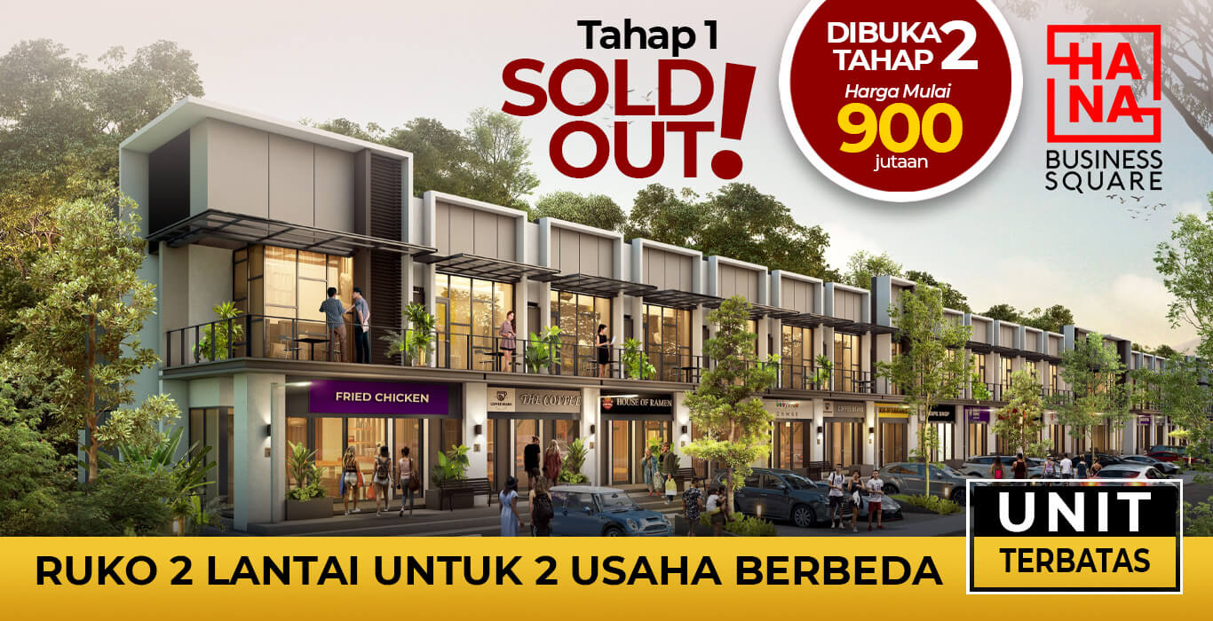 promo perumahan dan ruko harvestcity 2024 -1